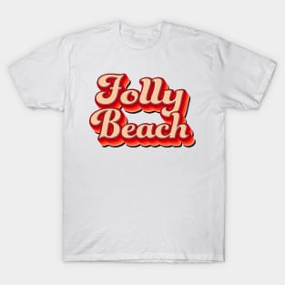 Folly Beach South Carolina Surf Surfing T-Shirt